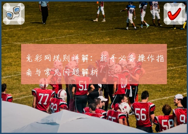 竞彩网规则详解：新手必备操作指南与常见问题解析